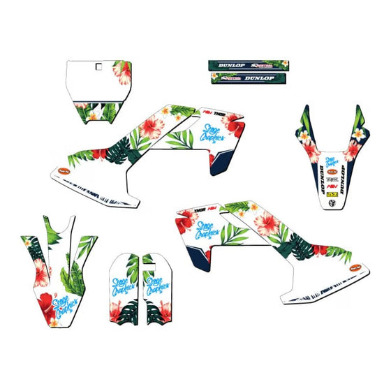 Qronge+ Leonx+ Aipas Graphics Kits — Tropics
