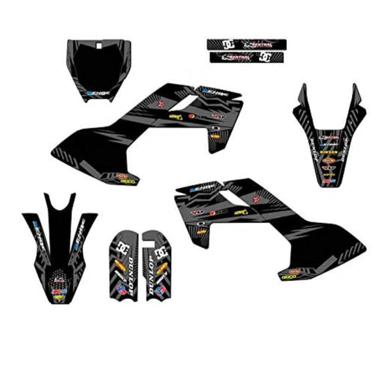 Qronge+ Leonx+ Aipas Graphics Kits — Velocity- Stealth