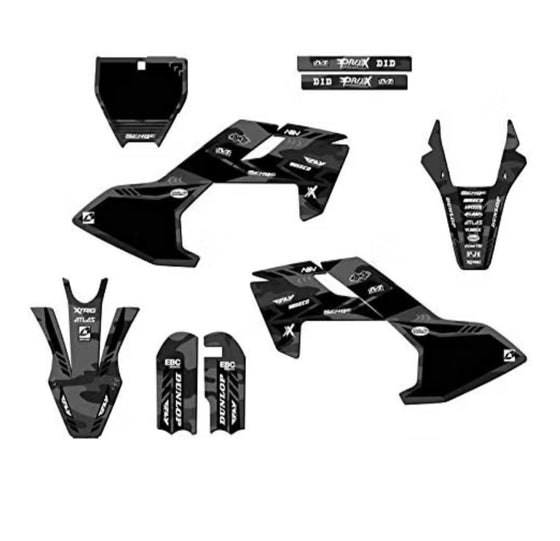 Qronge+ Leonx+ Aipas Graphics Kits — Black Ops