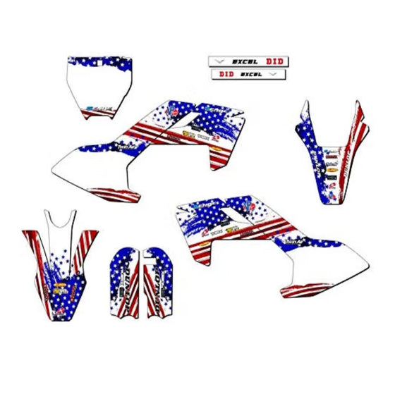 Qronge+ Leonx+ Aipas Graphics Kits — Patriotic